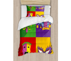 Colorful Frame Duvet Cover Set