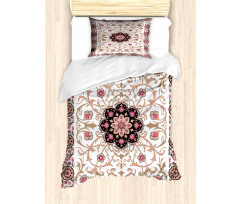 Classic Floral Details Duvet Cover Set