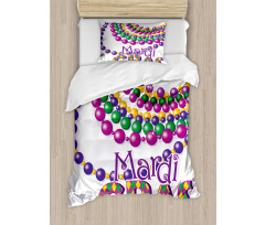 Party Beads Patterns Duvet Cover Set