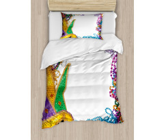 Holiday Colors Duvet Cover Set