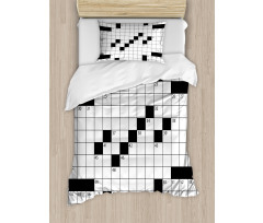 Game Grid Duvet Cover Set