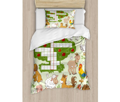 Farm Animals Duvet Cover Set