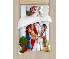 Compassionate Figure Child Duvet Cover Set