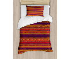 Abstract Ethno Doodle Duvet Cover Set