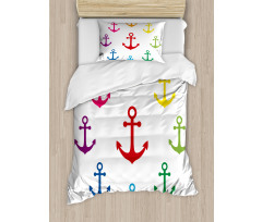 Colorful Marine Duvet Cover Set