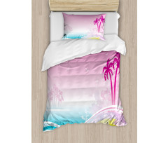 Fantasy Beach Island Coast Duvet Cover Set