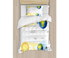 Sonar Eclipse Sun Duvet Cover Set