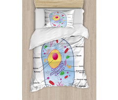 Animal Cell Study Duvet Cover Set