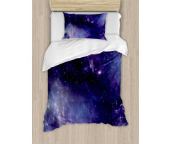 Sky Space Stars Gloomy Duvet Cover Set