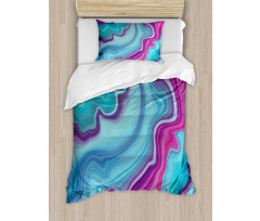 Abstract Color Formation Duvet Cover Set