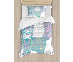 Magic Cat Ethnic Duvet Cover Set