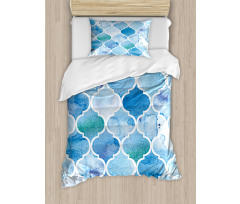 Abstract Moroccan Duvet Cover Set