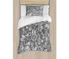 Floral Simple Nature Duvet Cover Set