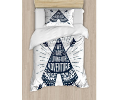 Teepee with Arrows Duvet Cover Set