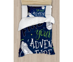 Forest Sneakers Youth Duvet Cover Set