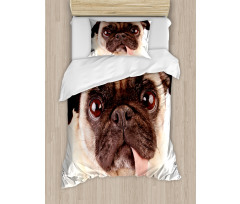 Upset Dog Sad Eyed Pet Duvet Cover Set