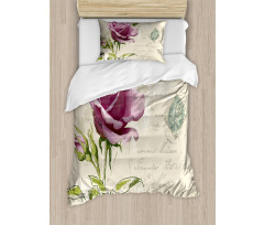 Vintage Delicate Duvet Cover Set