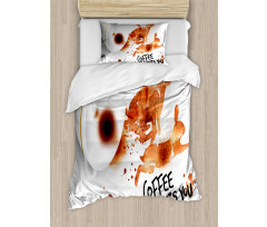 Drink Be Inspired Duvet Cover Set