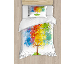 Abstract Tree Nature Duvet Cover Set