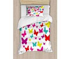 Butterfly Heart Love Duvet Cover Set