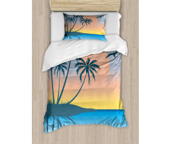 Tropical Island Exotic Duvet Cover Set