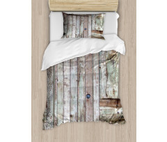 Old Barn Door Cottage Duvet Cover Set