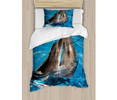 Aqua Show Photography Duvet Cover Set