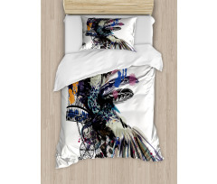 Boho Fashion Theme Duvet Cover Set