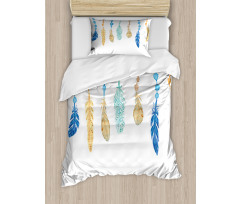 Colorful Bird Design Duvet Cover Set