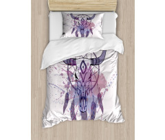 Dreamcatcher in Watercolor Duvet Cover Set