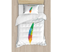 Rainbow Quill Creative Duvet Cover Set