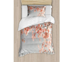 Scenery Sakura Trees Duvet Cover Set