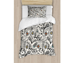 Spring Foliage Ethnic Duvet Cover Set