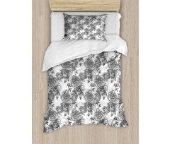 Plant Blossom Spring Duvet Cover Set