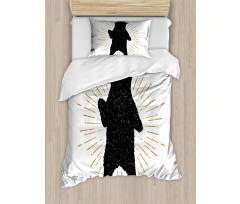 Sketch Art Tribal Duvet Cover Set