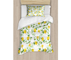 Botanical Theme Duvet Cover Set