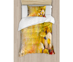 Rose Painting Duvet Cover Set