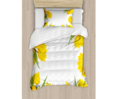 Yellow Tulips Duvet Cover Set