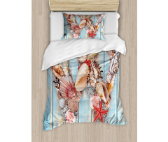 Oceanic Tropic Nature Duvet Cover Set