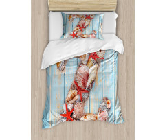 Maritime Summer Fun Z Duvet Cover Set