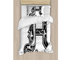 Rococo Influences Duvet Cover Set