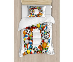 Sports Inspired Style Duvet Cover Set