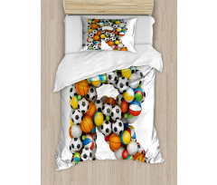 Language of the Game Duvet Cover Set