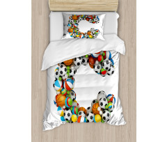 Fun Activity Equipment Duvet Cover Set