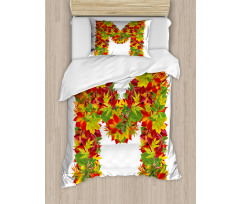 Fall Elements Capital Duvet Cover Set