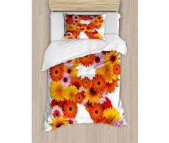 Gerbera Daisies Style Duvet Cover Set