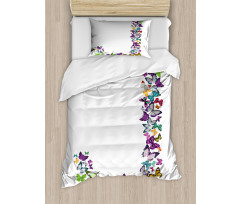 Alphabet Tropic Nature Duvet Cover Set