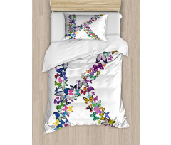Nature Typography Duvet Cover Set