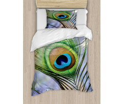 Trees Birds and Feather Duvet Cover Set