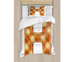 Retro Revival Typeset Duvet Cover Set